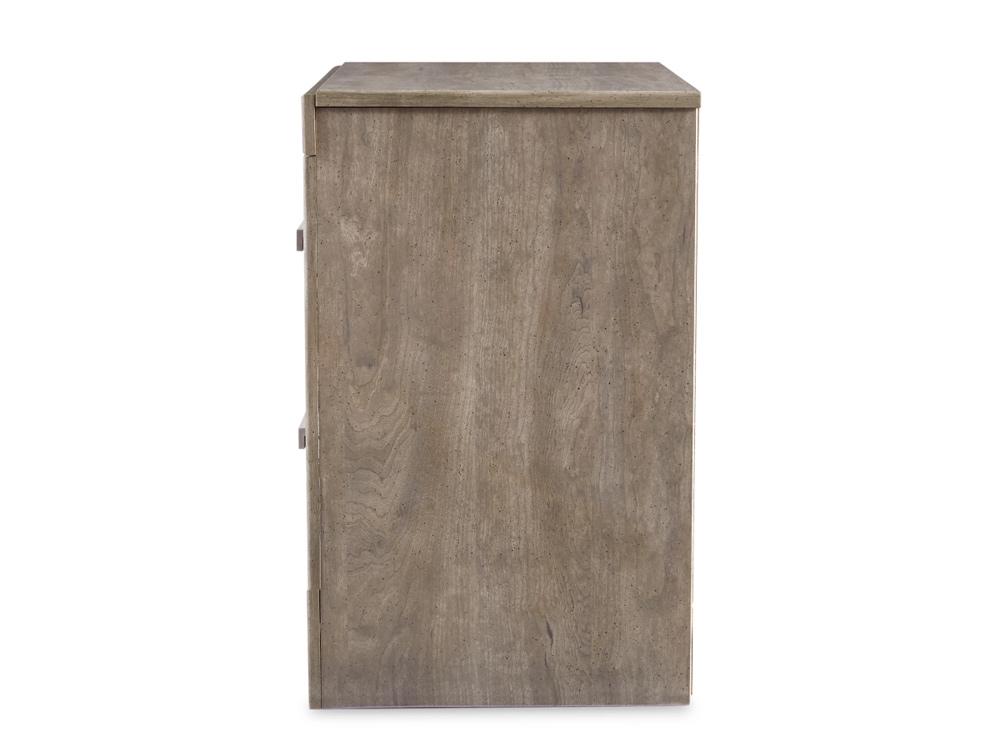 Signature Design by Ashley - Culverbach Two Drawer Night Stand in Gray - B070-92 veiw 4