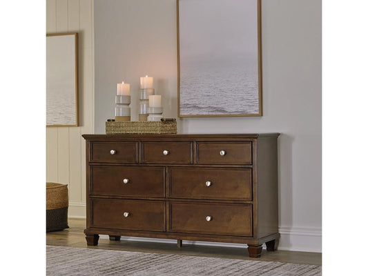 Signature Design by Ashley - Danabrin Dresser in Brown - B685-31 veiw 2