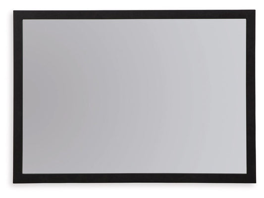 Signature Design by Ashley - Danziar Bedroom Mirror in Black - B1013-36 veiw 2