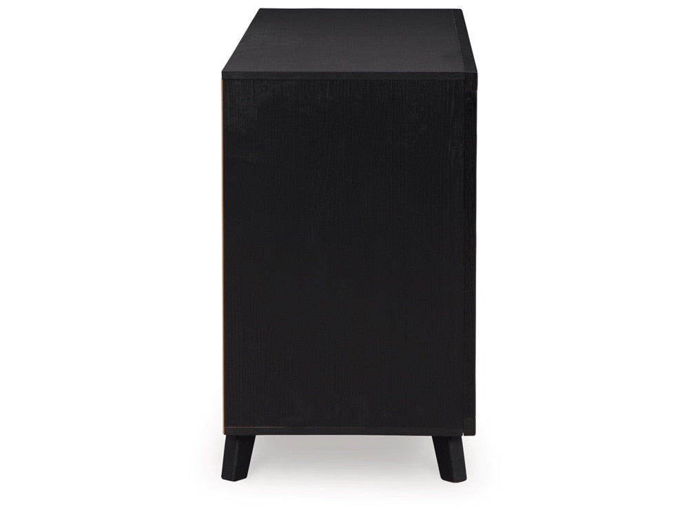 Signature Design by Ashley - Danziar Six Drawer Dresser in Black - B1013-231 veiw 4