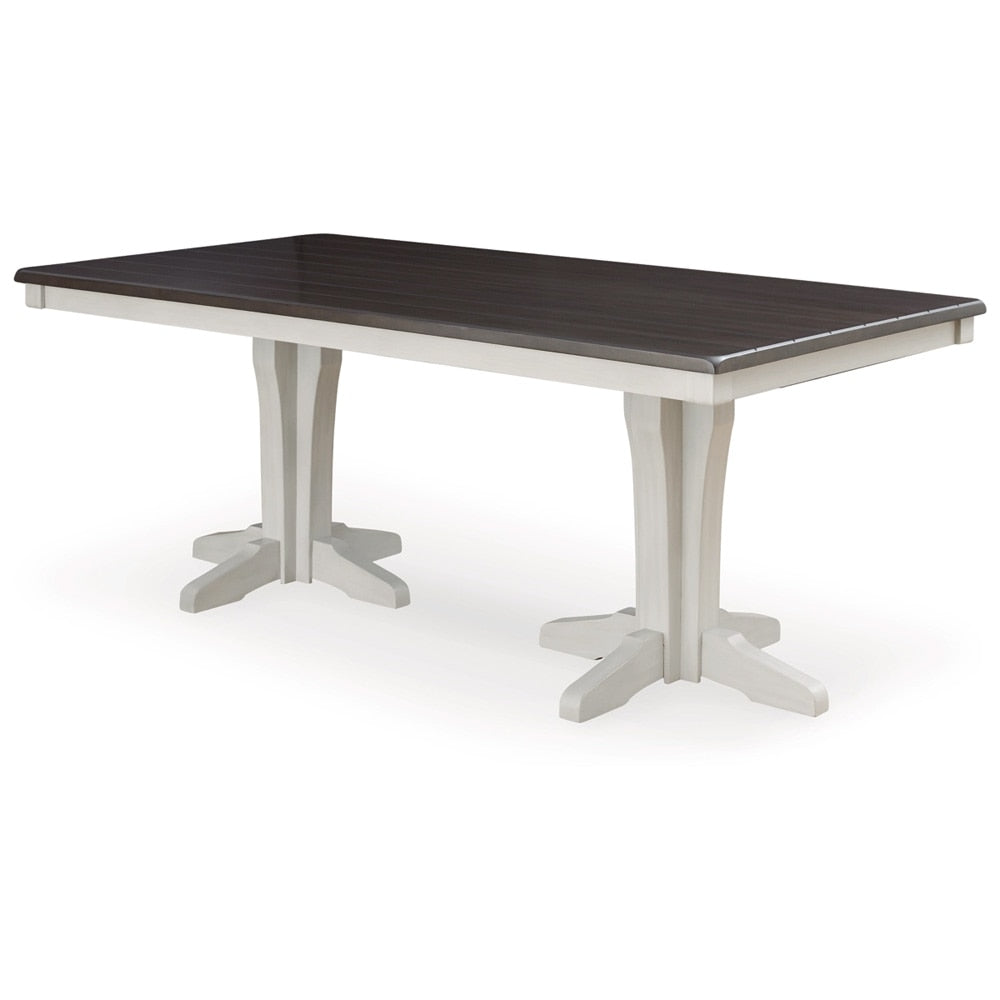 Signature Design by Ashley - Darborn Rectangular Dining Table in Gray/Brown veiw 1