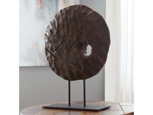 Signature Design by Ashley - Dashburn Sculpture in Brown/Black - A2000562 veiw 2