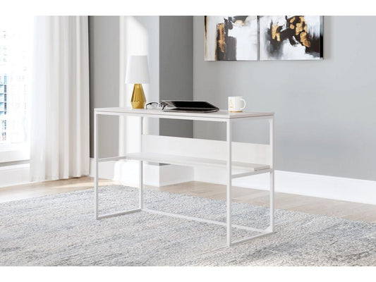Signature Design by Ashley - Deznee Home Office Desk in White - H162-14 veiw 2