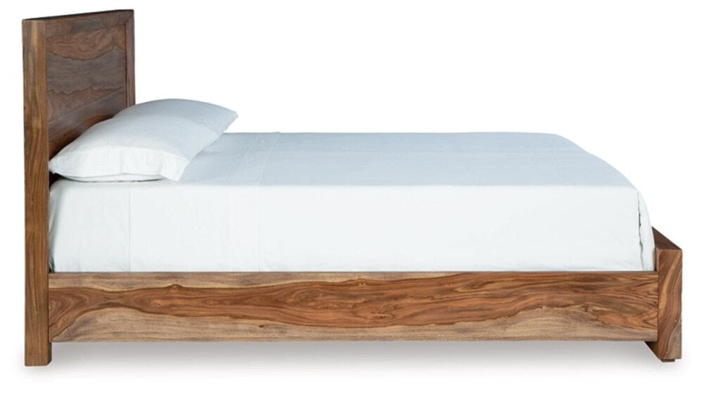 Signature Design by Ashley - Dressonni California King Panel Bed in Brown veiw 5