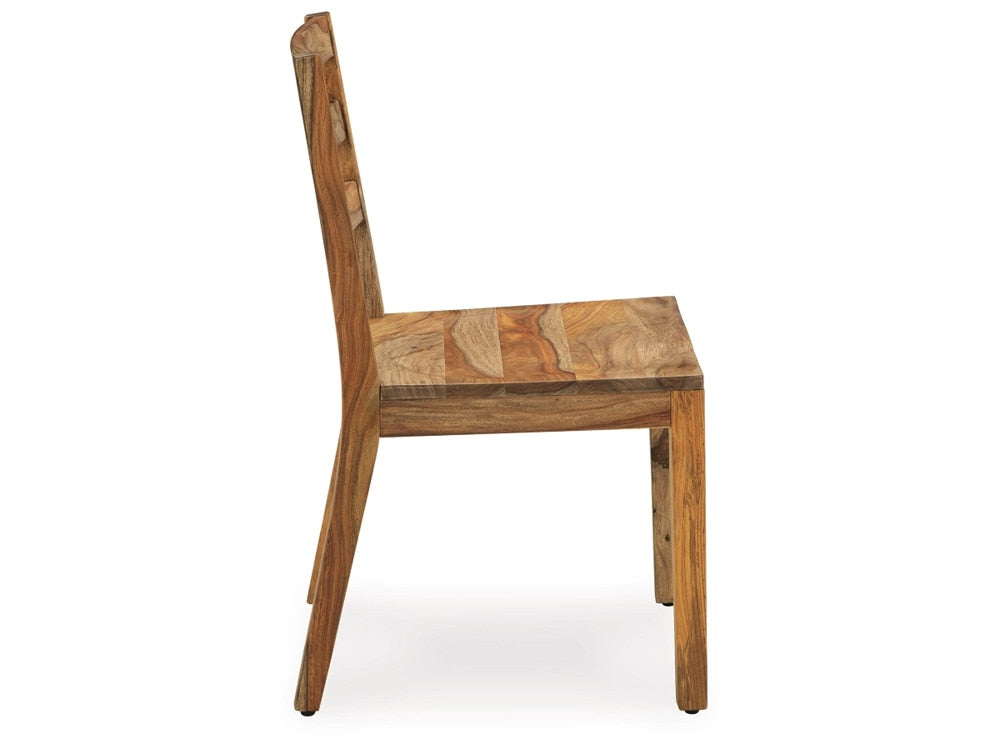 Signature Design by Ashley - Dressonni Dining Room Side Chair (Set Of 2) in Brown - D790-01 veiw 4