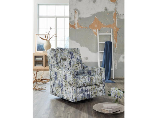 Signature Design by Ashley - Dustinford Swivel Glider Accent Chair in Multi - A3000732 veiw 2