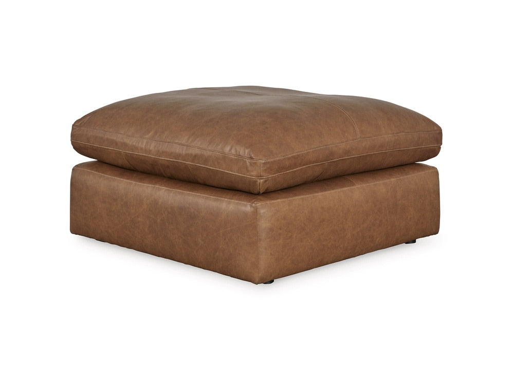 Signature Design by Ashley - Emilia Oversized Accent Ottoman in Caramel - 3090108 veiw 1