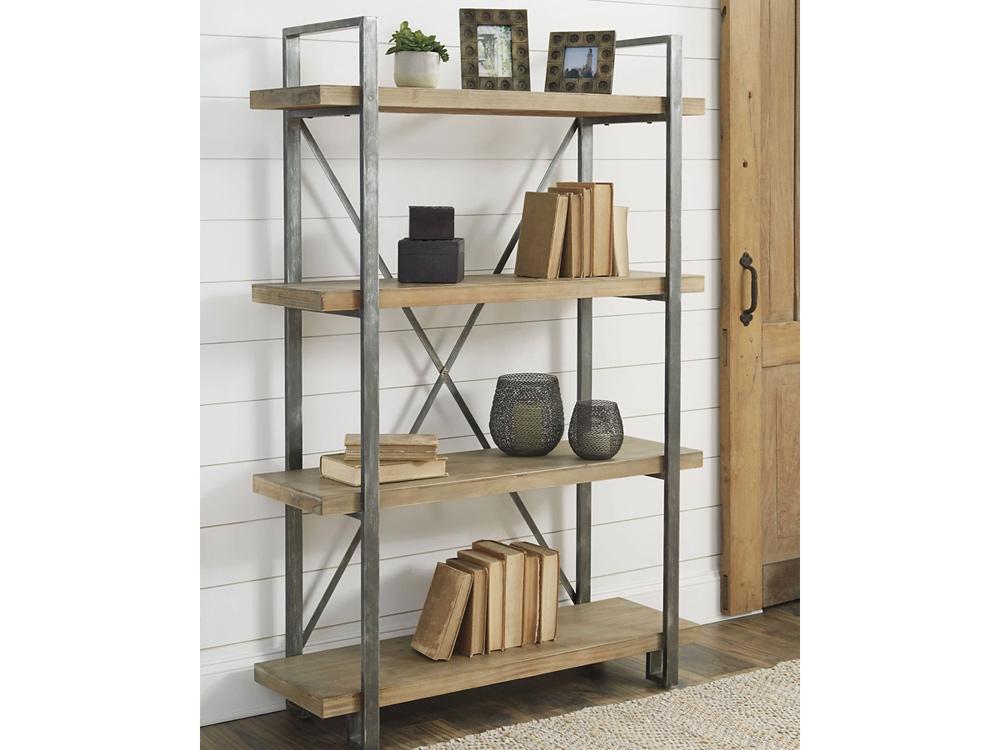 Signature Design by Ashley - Forestmin Shelf in Brown/Black - A4000045 veiw 2