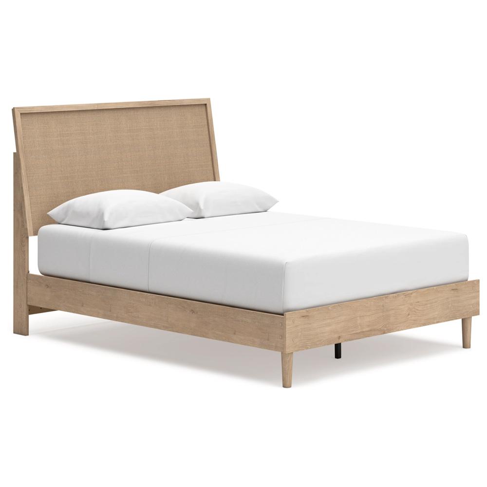 Signature Design by Ashley - Frames and Rails Queen Panel Bed in Brown veiw 1