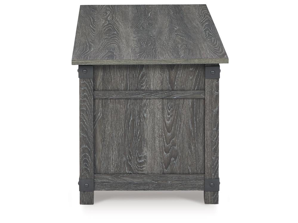 Signature Design by Ashley - Freedan Rect Lift Top Cocktail Table in Grayish Brown - T175-9 veiw 4