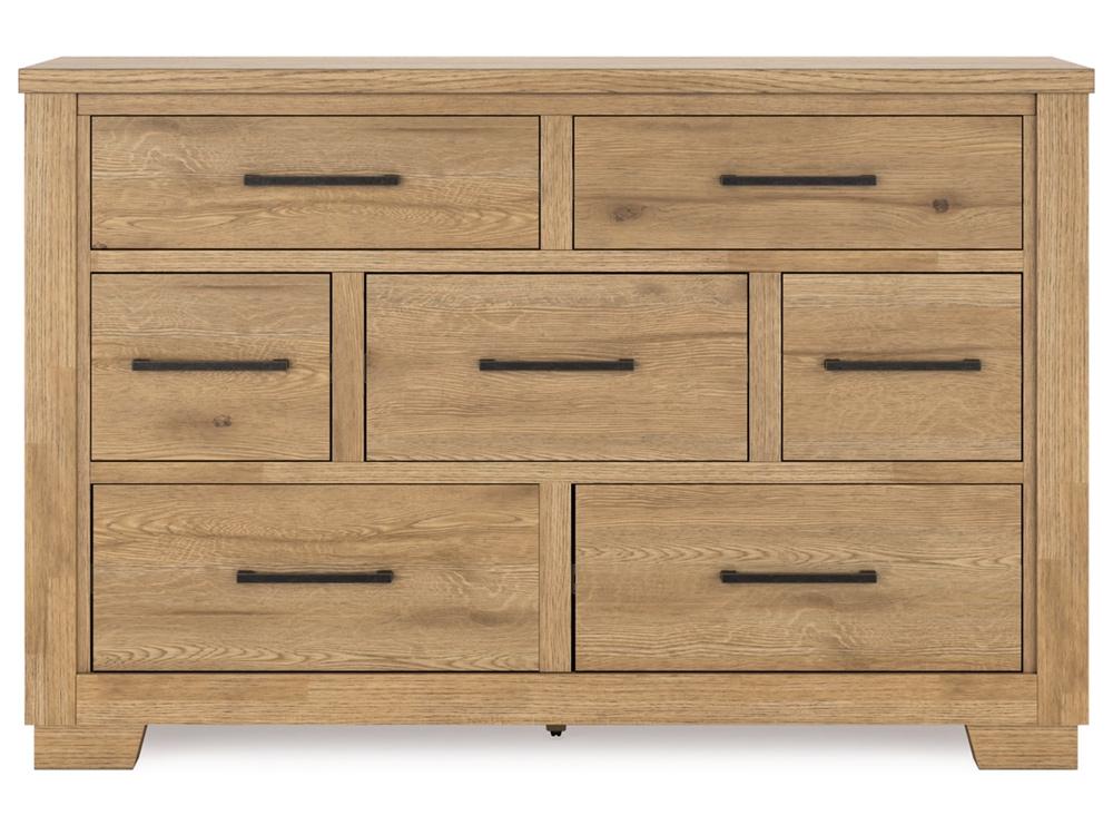 Signature Design by Ashley - Galliden Dresser in Light Brown - B841-31 veiw 1