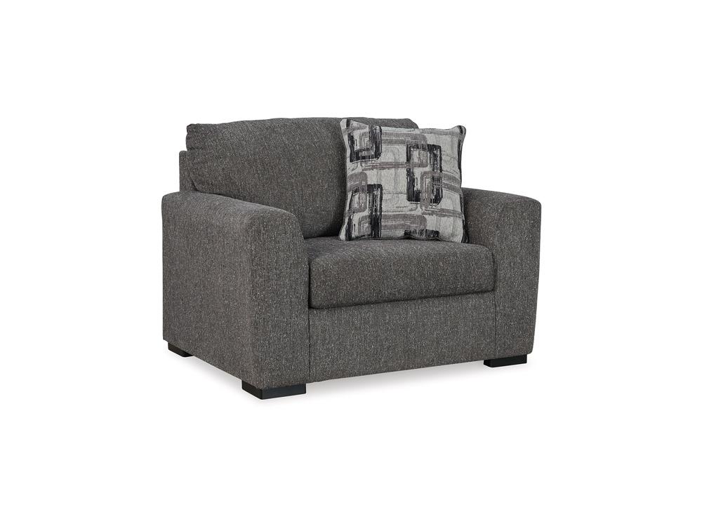 Signature Design by Ashley - Gardiner Oversized Chair in Pewter - 5240423 veiw 1