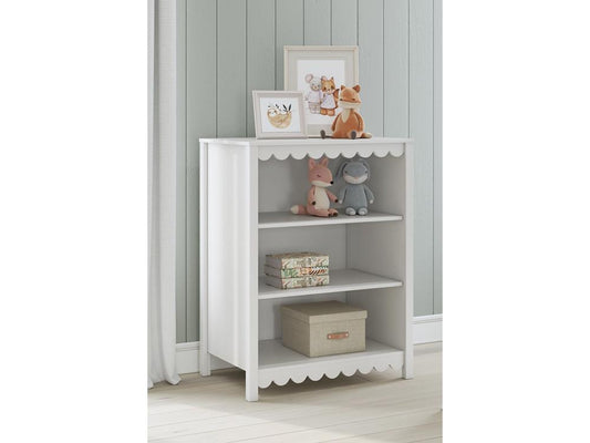 Signature Design by Ashley - Hallityn Bookcase in White - EB1810-230 veiw 2