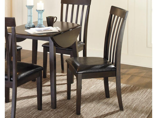 Signature Design by Ashley - Hammis Upholstered Side Chair (Set Of 2) in Dark Brown - D310-01 veiw 2