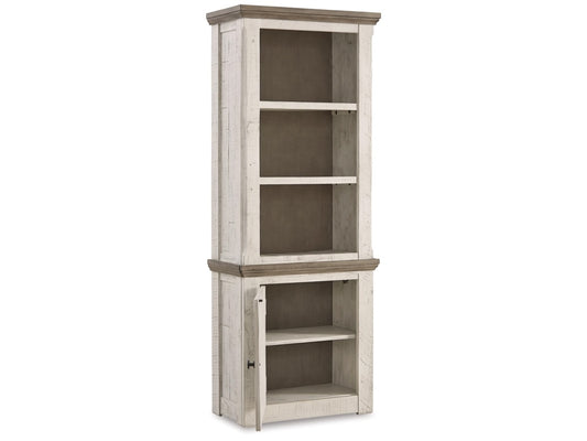 Signature Design by Ashley - Havalance Left Pier Cabinet in Two-tone - W814-33 veiw 2