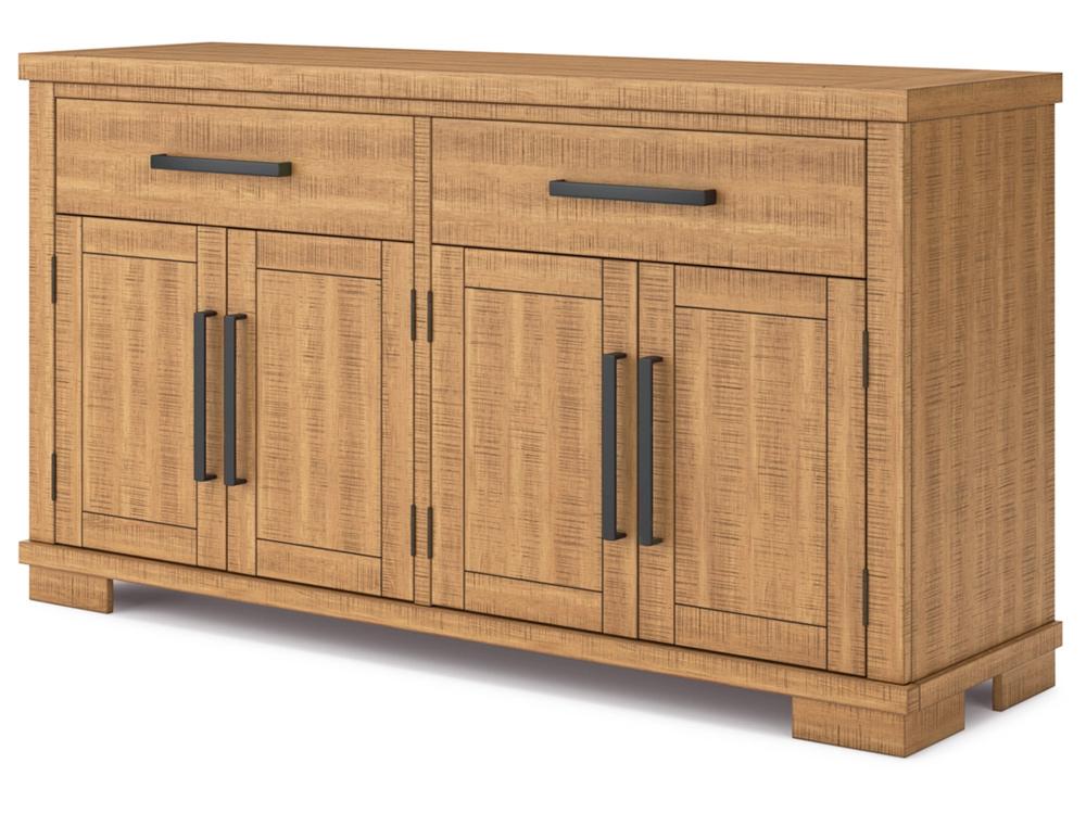 Signature Design by Ashley - Havonplane Dining Room Server in Brown - D773-60 veiw 3