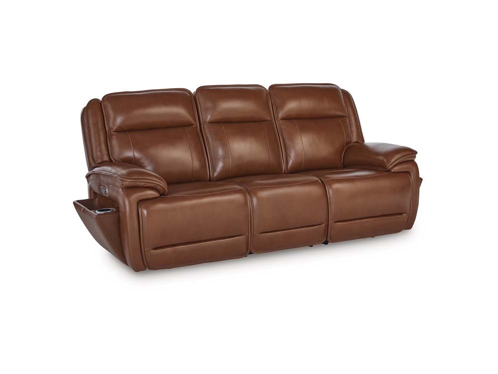 Signature Design by Ashley - Healy Pier Pwr Rec Sofa With Adj Headrest in Chocolate - U1120415 veiw 1
