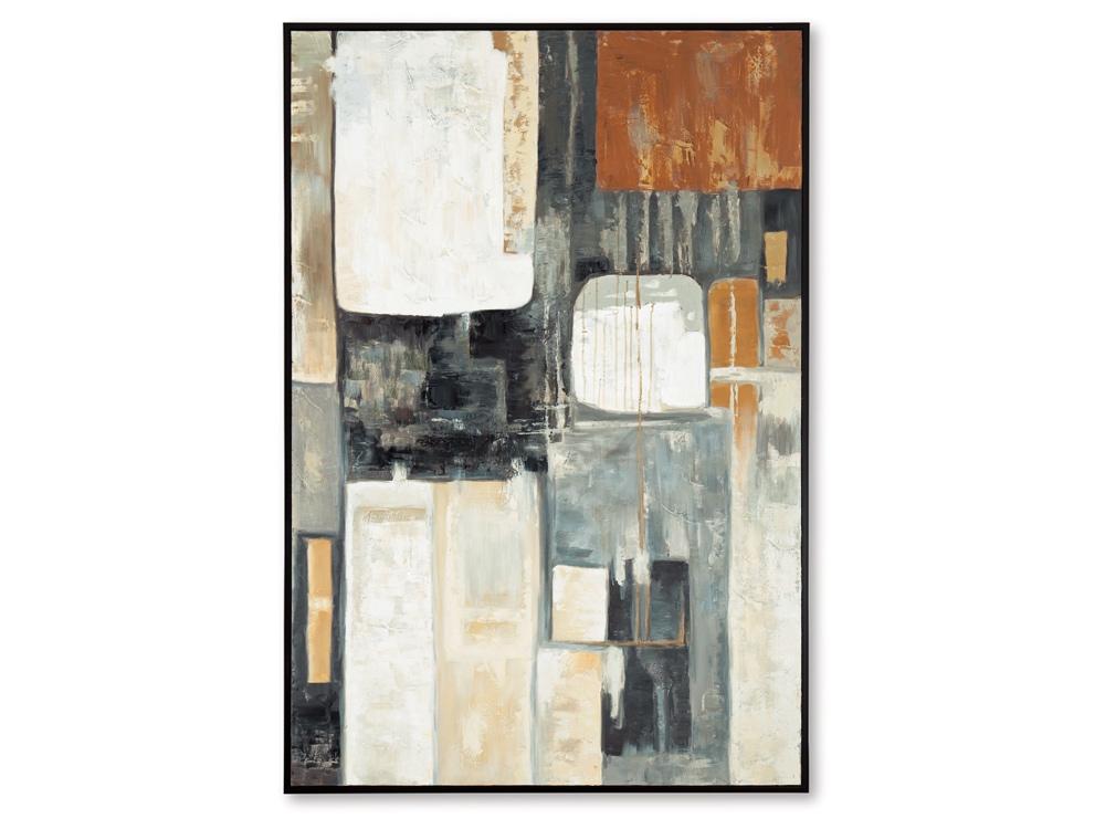 Signature Design by Ashley - Howford Wall Art in Brown/Black/Gray - A8000426 veiw 4