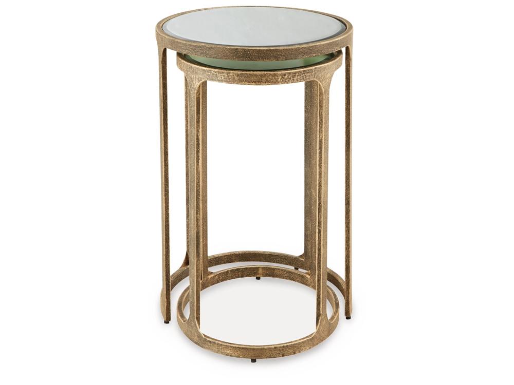 Signature Design by Ashley - Irmaleigh Accent Table Set (Set of 2) in Antique Black - A4000624 veiw 4