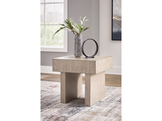 Signature Design by Ashley - Jorlaina Square End Table in Light Grayish Brown - T922-2 veiw 2