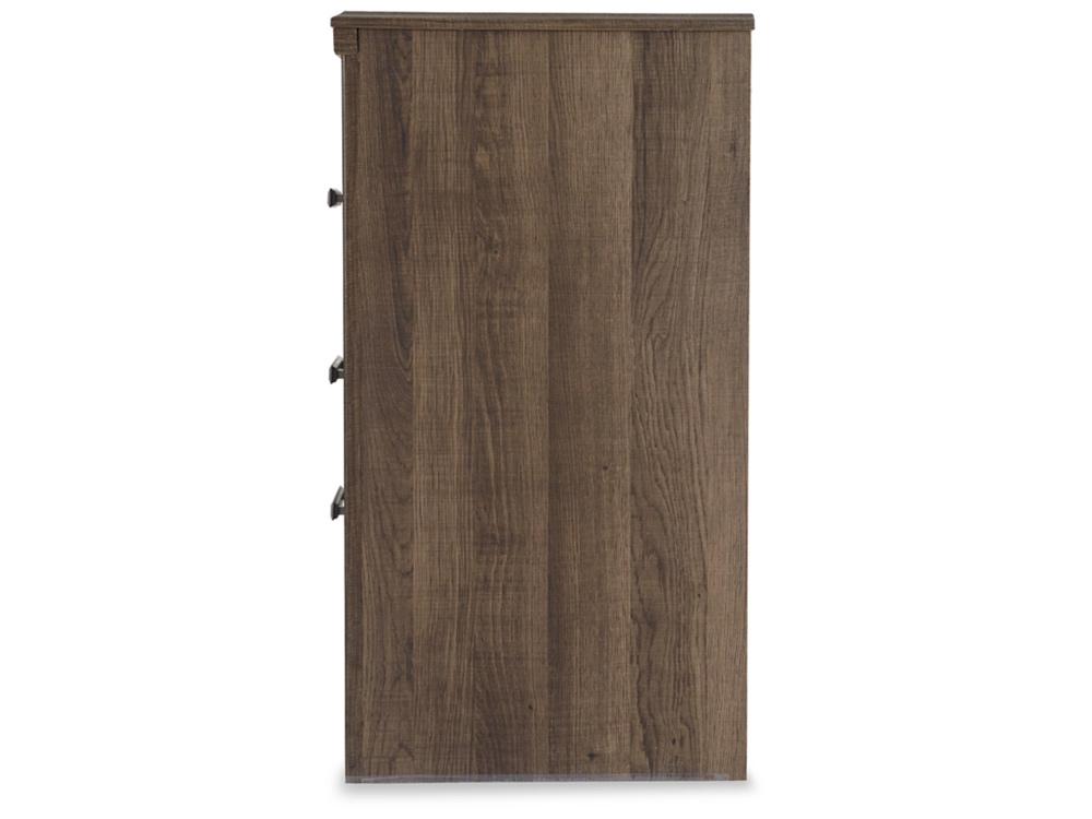 Signature Design by Ashley - Juararo Two Drawer Night Stand in Dark Brown - B251-92 veiw 4