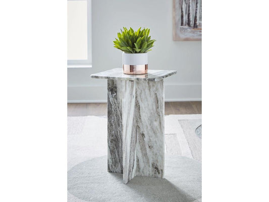 Signature Design by Ashley - Keithwell Accent Table in Gray - A4000611 veiw 2