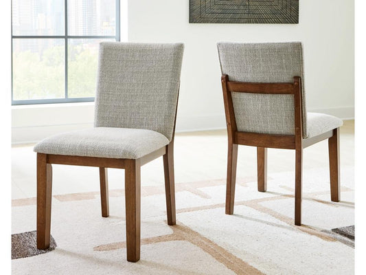 Signature Design by Ashley - Kraeburn Dining Uph Side Chair (Set Of 2) in Brown/Black - D496-01 veiw 2
