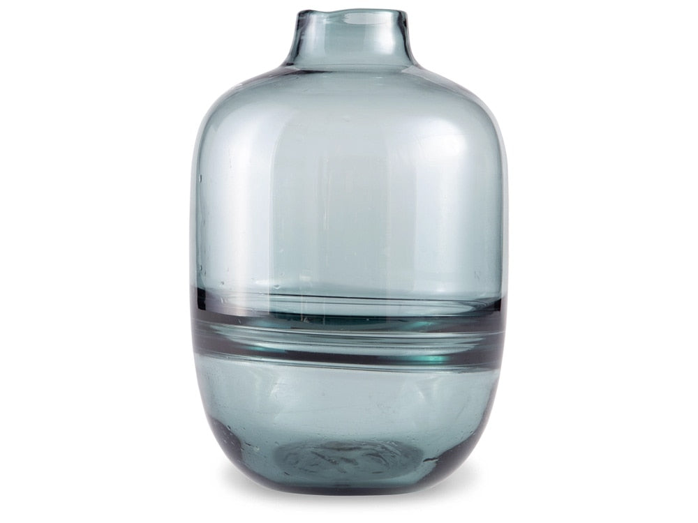 Signature Design by Ashley - Lemmitt Vase in Teal - A2000540 veiw 1