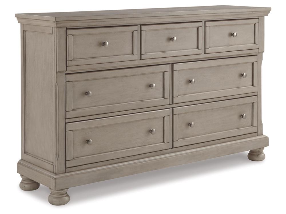 Signature Design by Ashley - Lettner Dresser in Light Gray - B733-31 veiw 1
