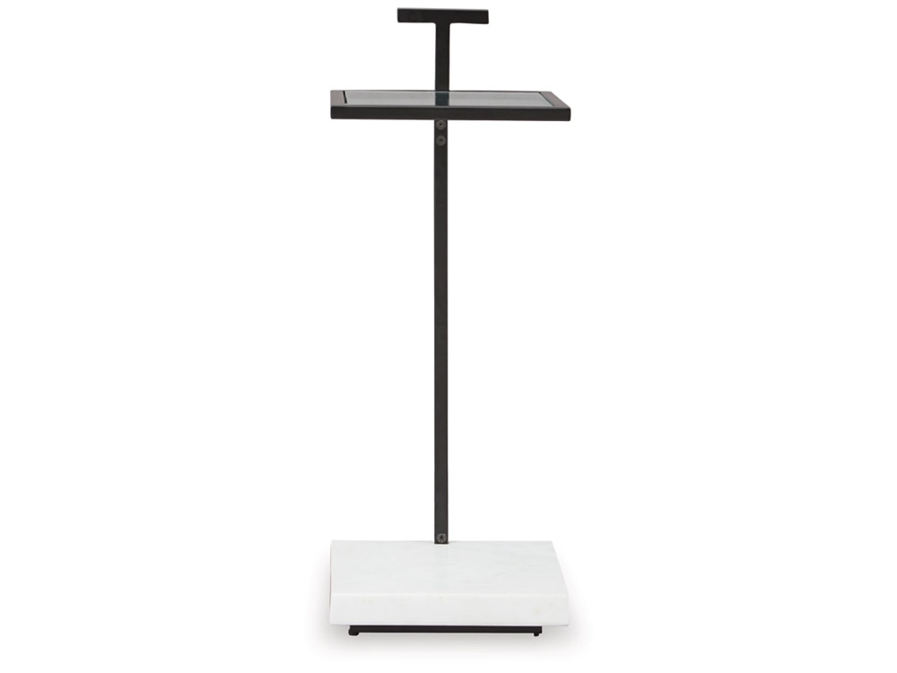 Signature Design by Ashley - Mannill Accent Table in Black/White - A4000630 veiw 1