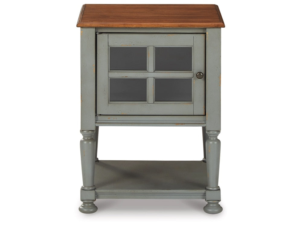 Signature Design by Ashley - Mirimyn Accent Cabinet in Gray/Brown - A4000382 veiw 1