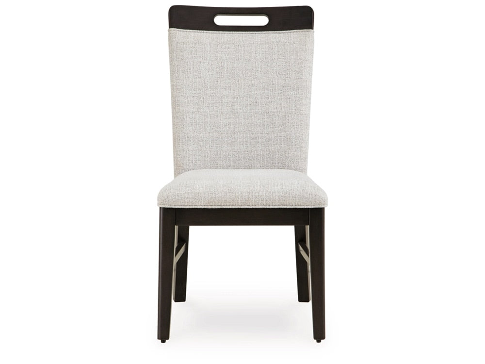 Signature Design by Ashley - Neymorton Dining Uph Side Chair (Set Of 2) in Light Gray/Brown - D618-01 veiw 1