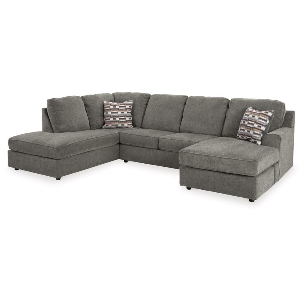 Signature Design by Ashley - OPhannon Fabric 2 Piece Sectional - Left Chaise in Putty veiw 1