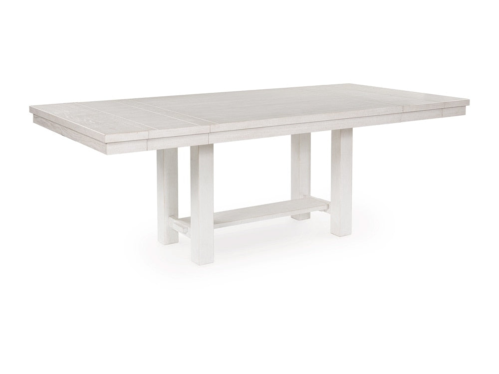 Signature Design by Ashley - Robbinsdale Rect Dining Room Ext Table in Antique White - D642-45 veiw 1