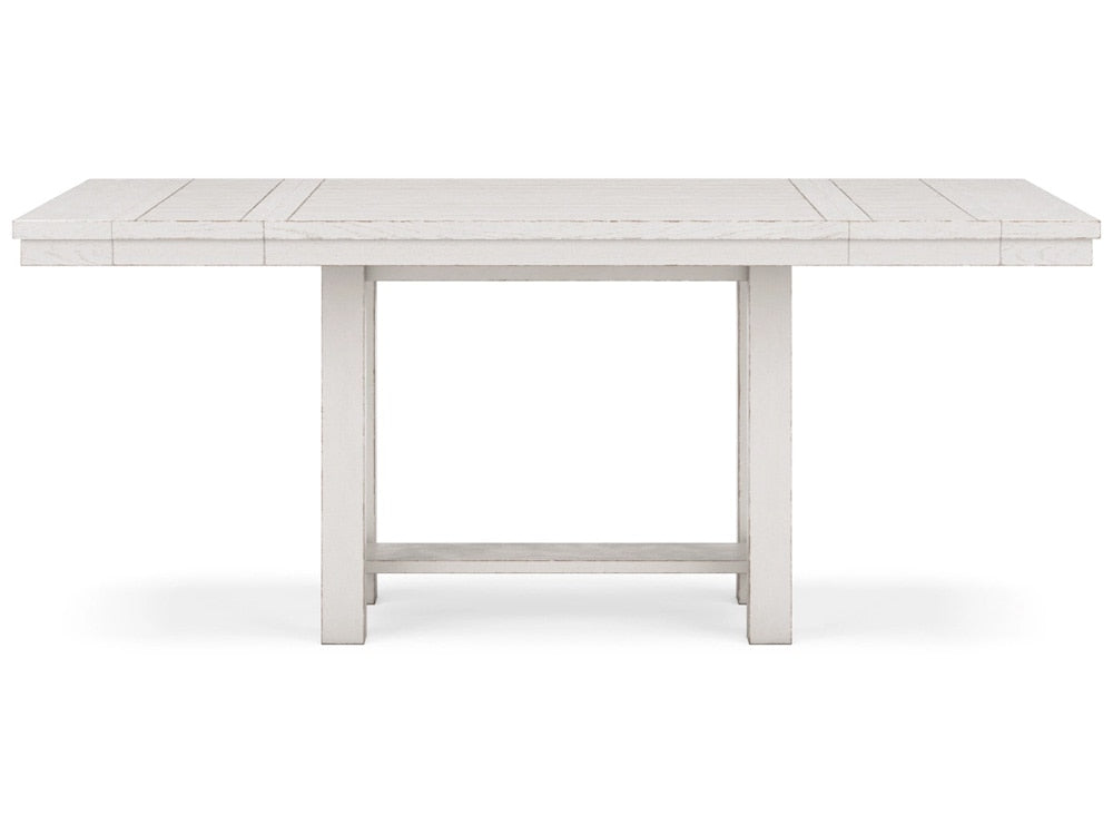 Signature Design by Ashley - Robbinsdale RECT DRM Counter EXT Table in Antique White - D642-32 veiw 1