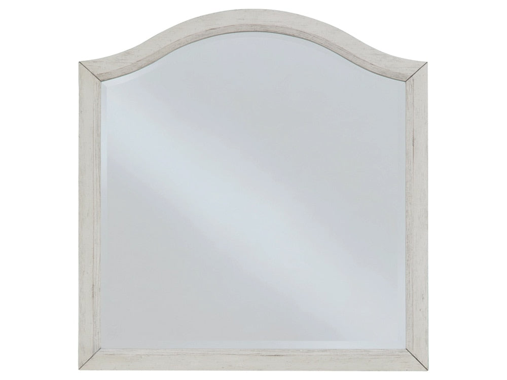 Signature Design by Ashley - Robbinsdale Vanity Mirror in Antique White - B742-25 veiw 1