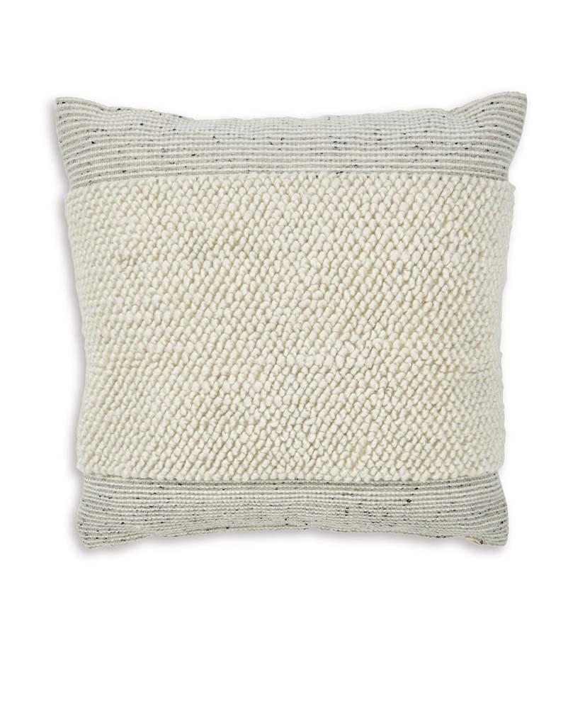 Signature Design by Ashley - Rowcher Pillow (Set of 4) in Gray/White - A1001004 veiw 1