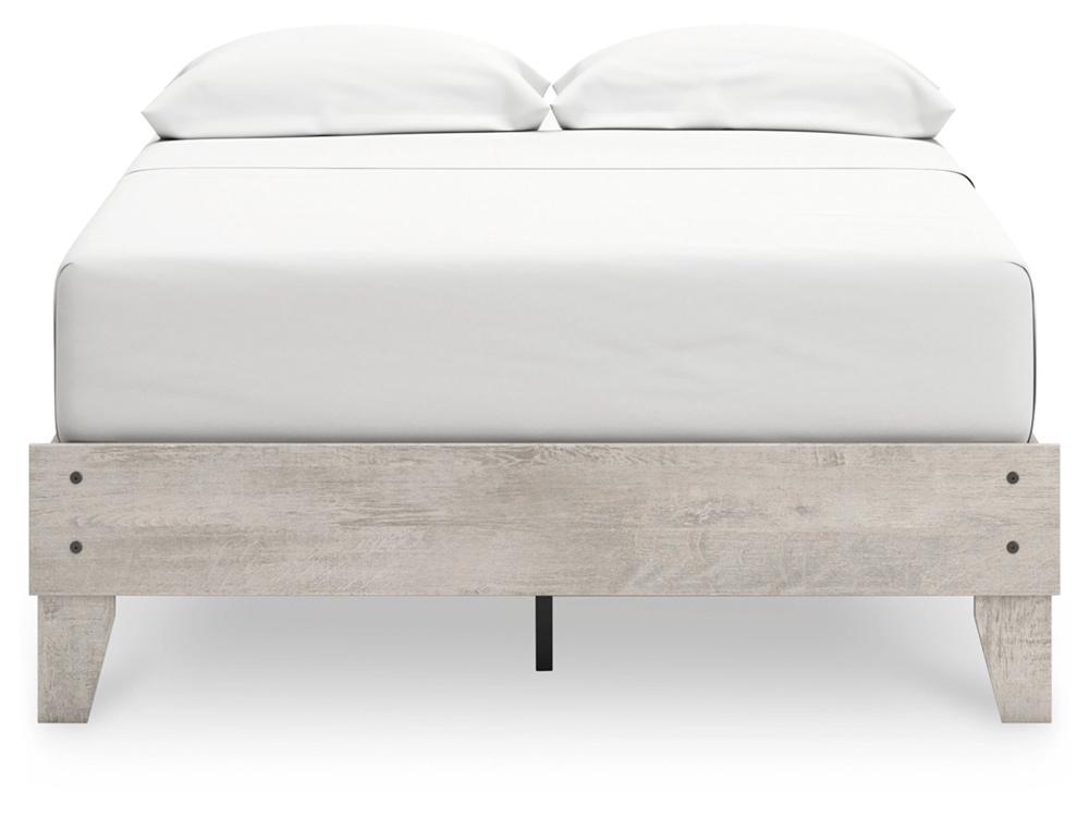 Signature Design by Ashley - Shawburn Full Platform Bed in Whitewash - EB4123-112 veiw 4