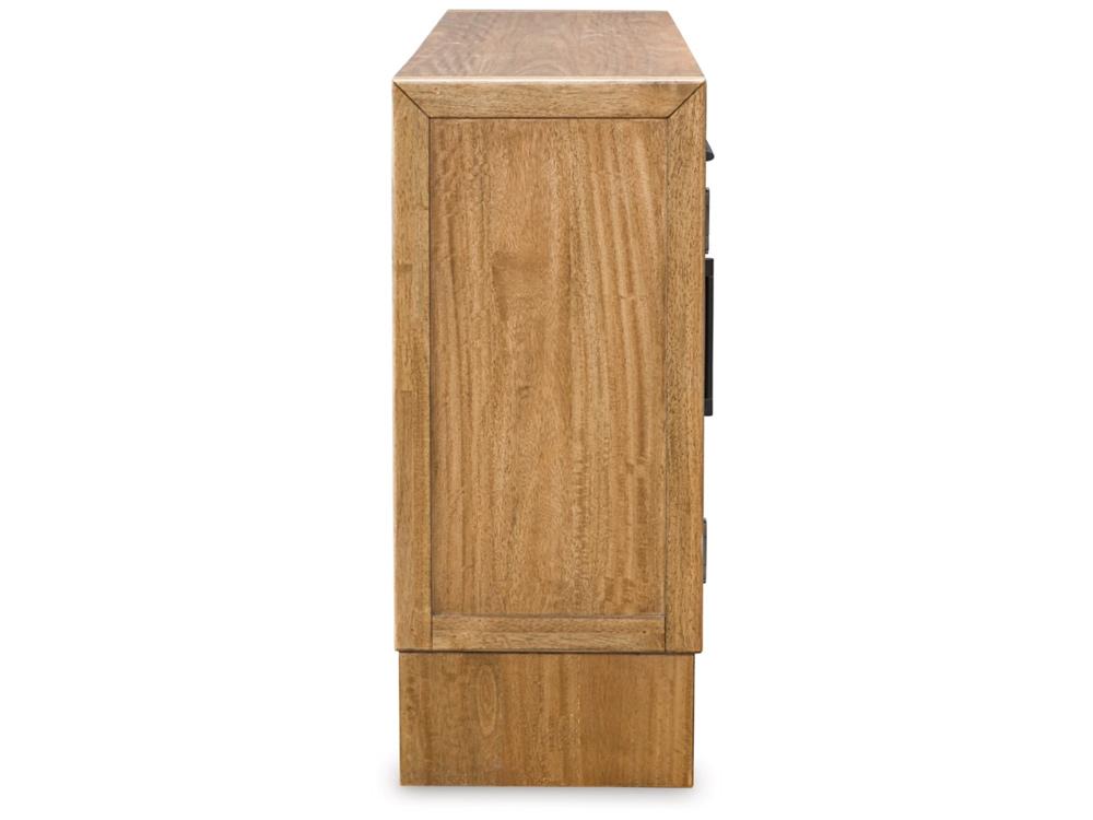 Signature Design by Ashley - Sherbana Dining Room Server in Light Brown - D833-60 veiw 4