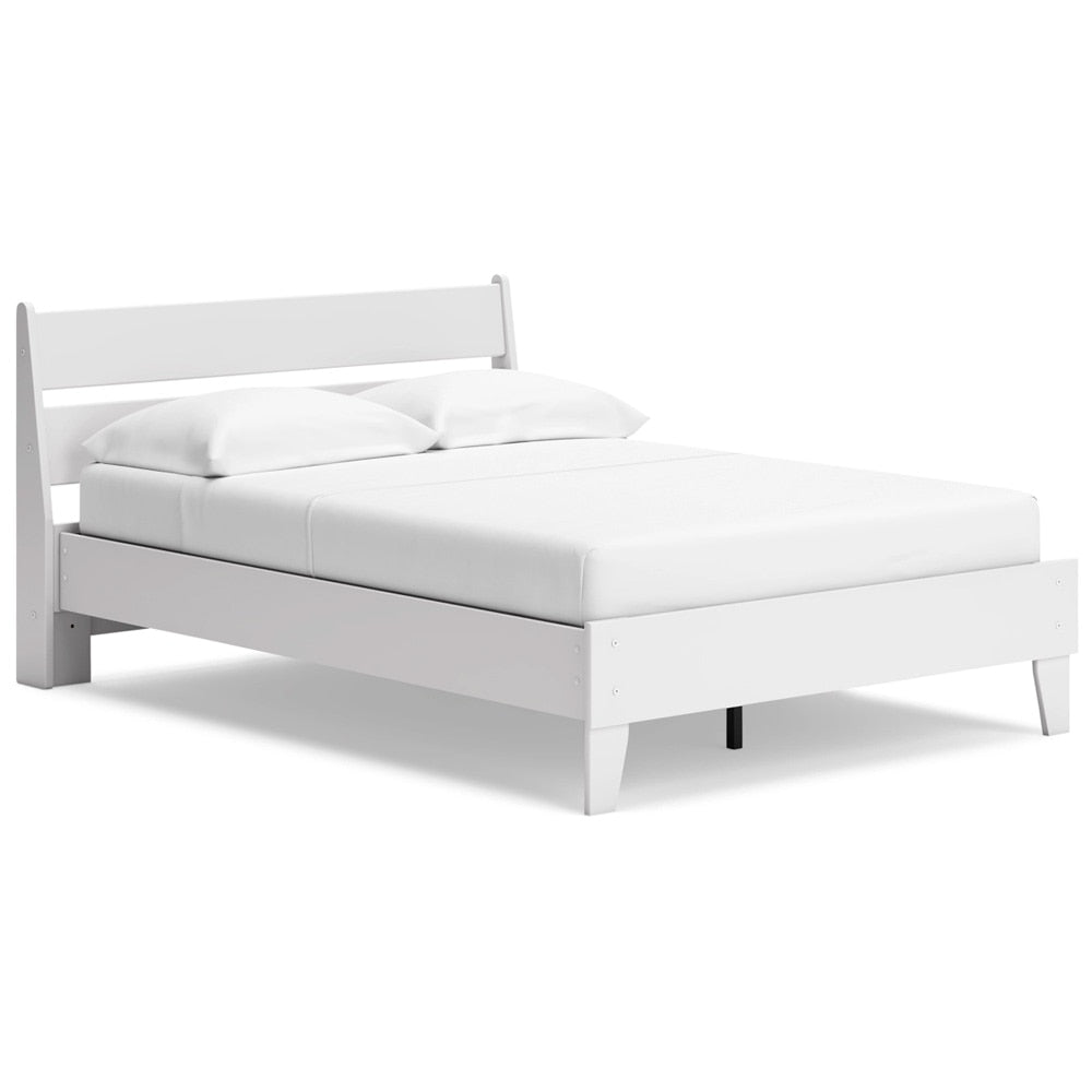 Signature Design by Ashley - Socalle Full Panel Platform Bed in White veiw 1