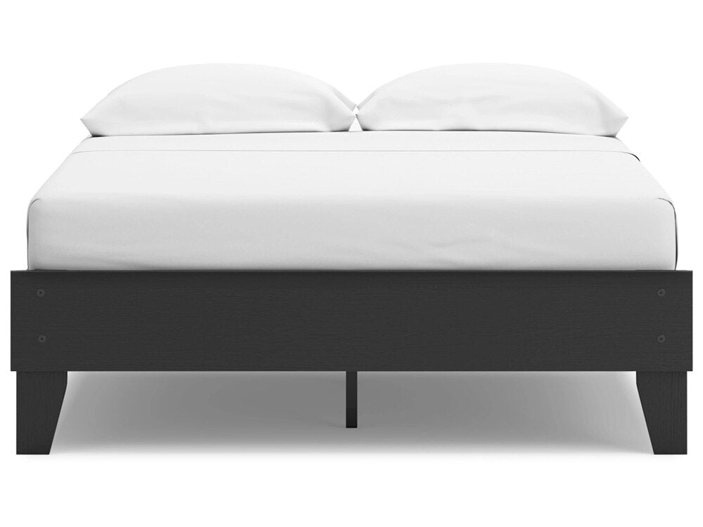Signature Design by Ashley - Socalle Full Platform Bed in Black - EB1865-112 veiw 4