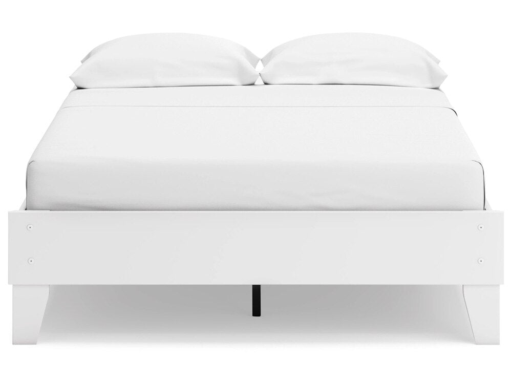 Signature Design by Ashley - Socalle Full Platform Bed in White - EB1867-112 veiw 4