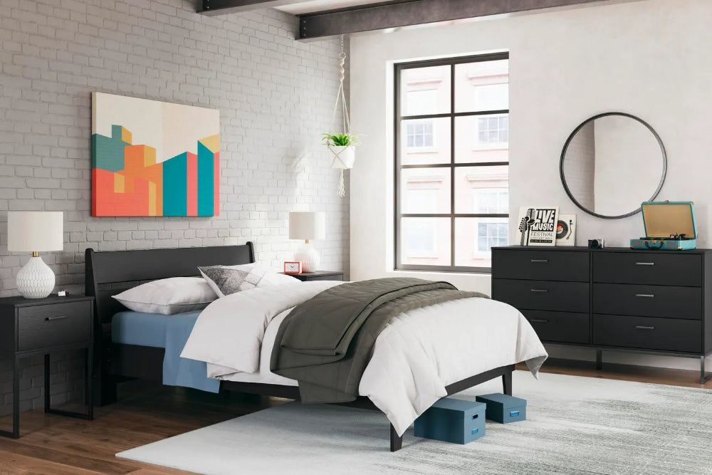Signature Design by Ashley - Socalle Six Drawer Dresser in Black - EB1865-231 view 9