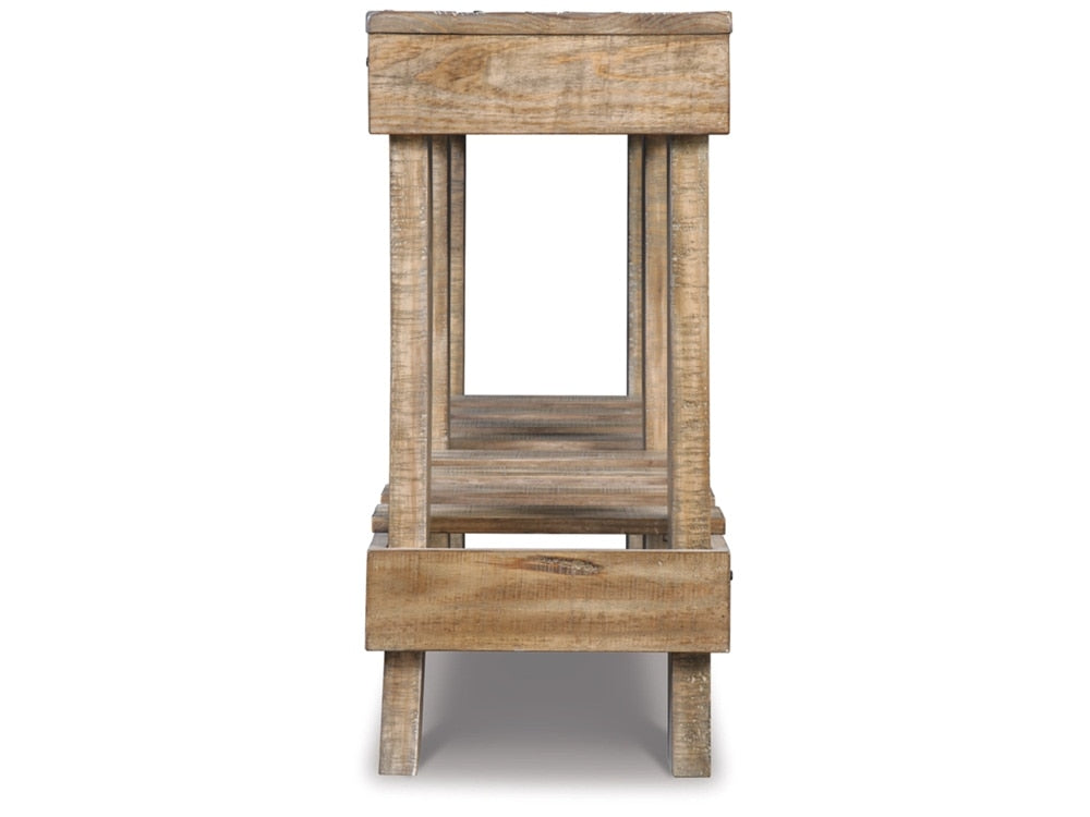 Signature Design by Ashley - Susandeer Console Sofa Table in Brown - A4000219 veiw 4