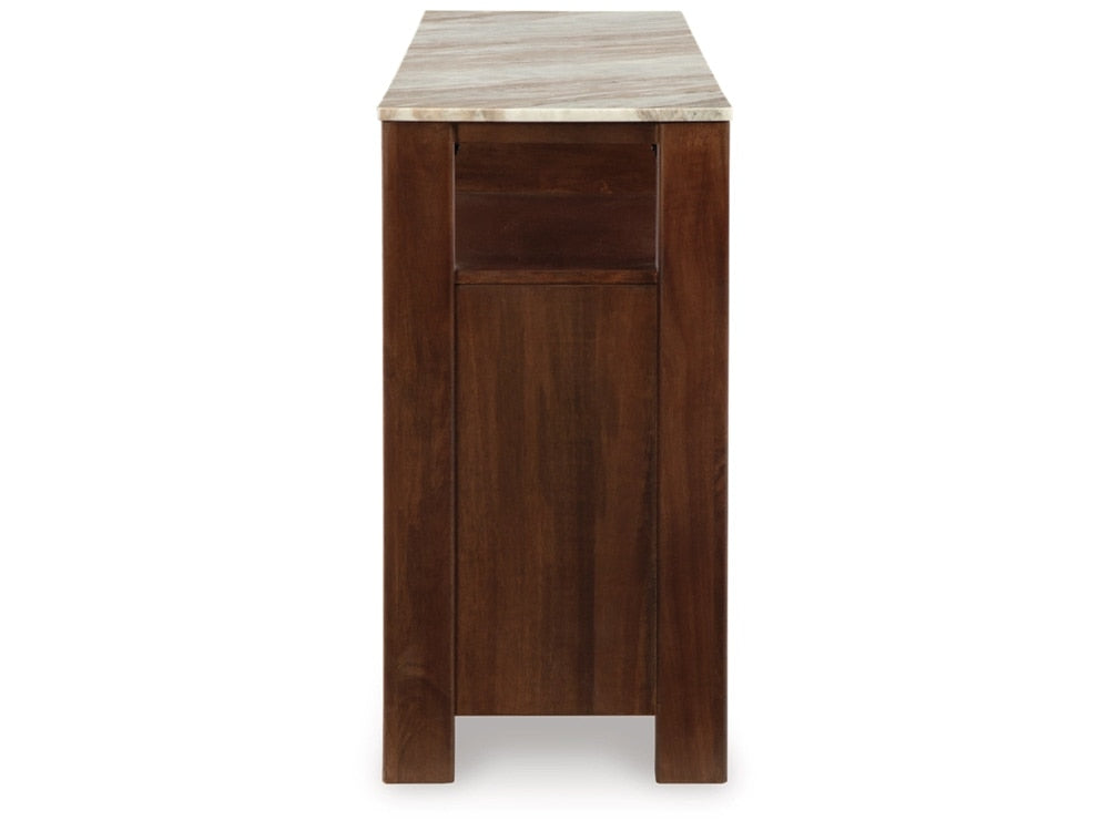 Signature Design by Ashley - Tobinville Accent Cabinet in Dark Brown - A4000673 veiw 4