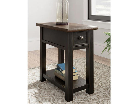 Signature Design by Ashley - Tyler Creek Chair Side End Table in Grayish Brown/Black - T736-107 veiw 2
