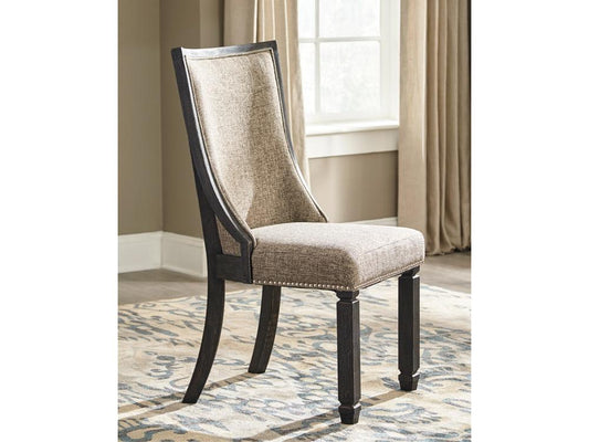 Signature Design by Ashley - Tyler Creek Dining Uph Side Chair (Set Of 2) in Black/Gray - D736-02 veiw 2
