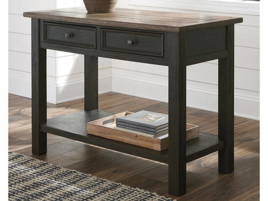 Signature Design by Ashley - Tyler Creek Sofa Table in Grayish Brown/Black - T736-4 veiw 2