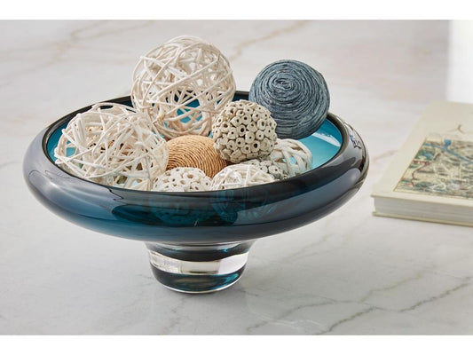 Signature Design by Ashley - Vallborough Bowl in Teal Blue - A2900017 veiw 2
