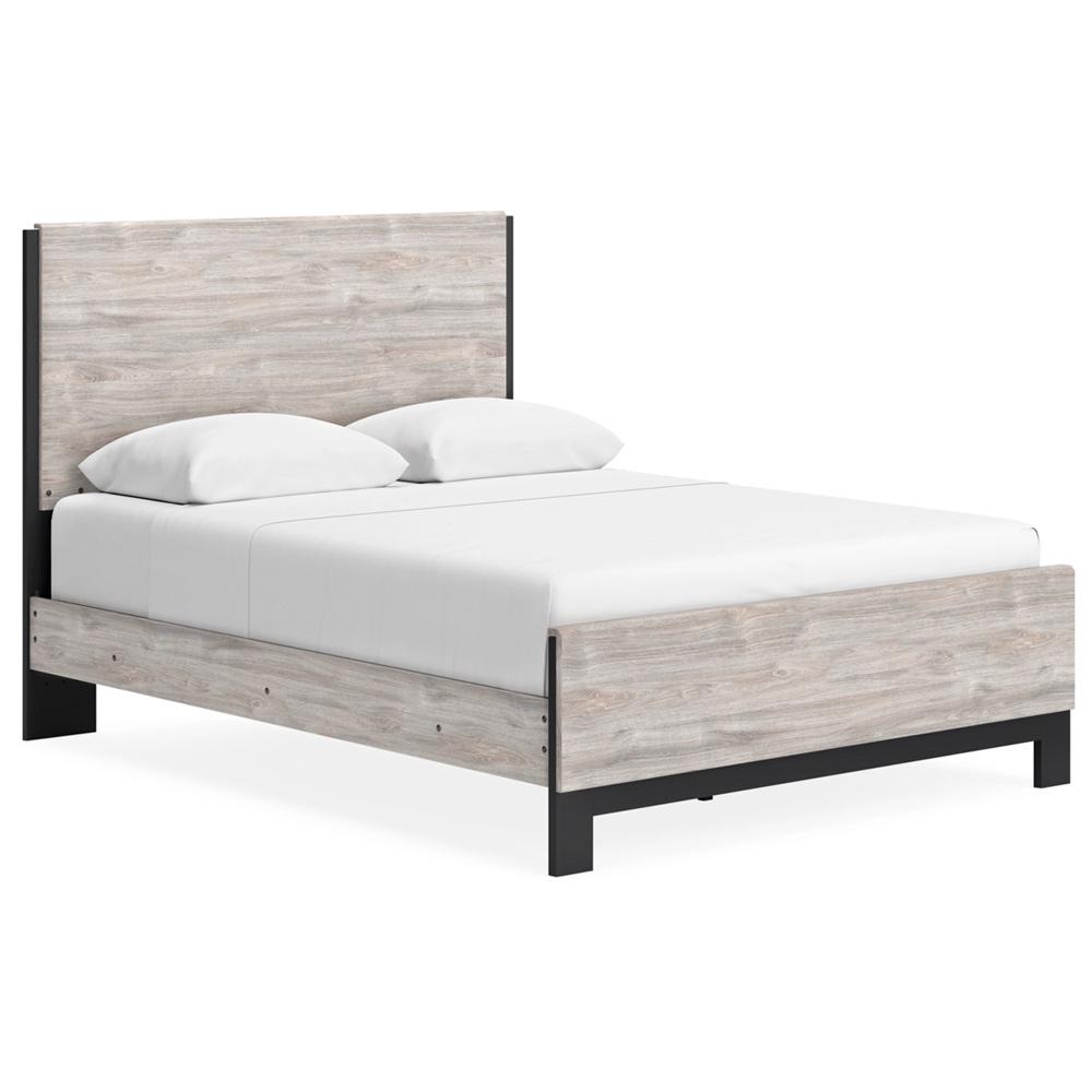 Signature Design by Ashley - Vessalli Queen Panel Bed in Gray veiw 1